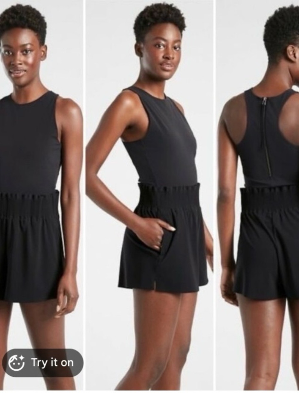 Athleta Cosmic Flutter Romper